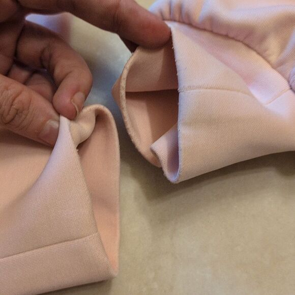 Lululemon Softstreme Perfectly Oversized Cropped Crew Light Pink Size 8 - Picture 6 of 8